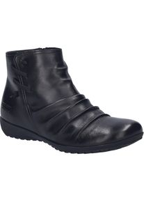 Stiefelette Josef Seibel "Naly 12, schwarz", Damen, Gr. 43, schwarz, Obermaterial: 100% Rindsleder Leather cow., Schuhe Stiefelette