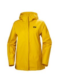 Regenjacke Helly Hansen "W MOSS JACKET", Damen, Gr. XS, essential ye, Obermaterial: 100% Polyurethan, normal, Jacken Regenjacke, sportlicher Look, wasserdichtes und winddichtes Material