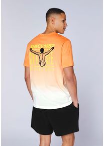 T-Shirt Chiemsee, Damen, Gr. S (44/46), melon, 100% Baumwolle, Rundhals, Shirts T-Shirt