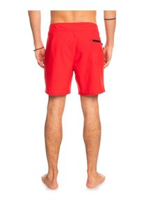 Boardshorts Quiksilver "Surfsilk Kaimana 16", Herren, Gr. 28(XS), rot (high risk rot), Obermaterial:53% Microfaser, 35% Microfaser, 12% Elasthan;, Hosen Boardshorts