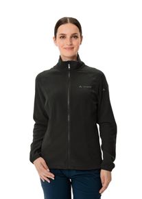 Fleecejacke Vaude "SE WO RARASSA FLEECE JACKET", Damen, Gr. 36, schwarz, Fleece, Obermaterial: 100% Polyester, normal, hoch geschlossener Ausschnitt, Jacken Fleecejacke