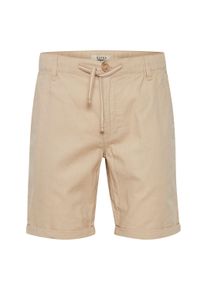 Shorts Blend "Shorts BHLenno", Herren, Gr. XL, N-Gr, beige (chalk stone), Obermaterial: 55% Baumwolle CO. 45% Leinen LI., Hosen Shorts