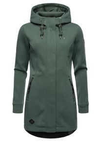 Kapuzensweatjacke Ragwear "Sweatjacke Letti Bonded", Damen, Gr. 3XL, gr&uuml;n (pine gr&uuml;n), Obermaterial: 100% Polyester PES. Futter: 100% Polyester PES., Jacken Kapuzensweatjacke