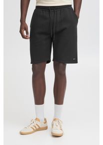 Sweatshorts Blend "BL-Shorts", Damen, Gr. M, N-Gr, schwarz, angeraute Sweatware, Obermaterial: 50% Baumwolle, 50% Polyester, unifarben, relaxed fit kniefrei, Hosen Sweatshorts