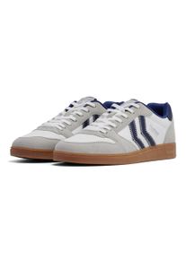 Sneaker Hummel "HANDBALL PERFEKT NS", Damen, Gr. 43, wei&szlig;, blau, Synthetik, Schuhe Sneaker