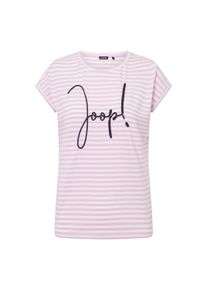 JOOP! T-Shirt JOOP "T-Shirt 58 252JE58Teri 10011744 1er Pack", Damen, Gr. XS, bunt (rosa, wei&szlig;), Obermaterial: 95% Baumwolle CO. 5% Elasthan EL., Shirts T-Shirt
