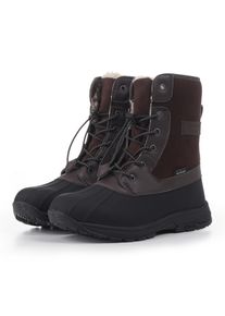 Winterboots Luhta "TUTTU MS", Damen, Gr. 42, braun, Synthetik, Textil, Schuhe Winterboots, wasserdicht, gef&uuml;ttert, mit Gummilaufsohle, mit Schnellverschluss