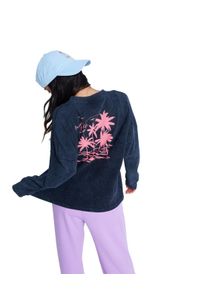 Longpullover Roxy "Eastside Midweight", Damen, Gr. XL, anthrazit, Obermaterial: 60% Walkfrottier, 40% Microfaser;, Pullover Longpullover