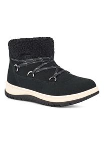 UGG Australia Winterboots UGG "LAKESIDER HERITAGE LACE", Damen, Gr. 7 (38), schwarz, Veloursleder, Schuhe Winterboots, mit Zierschn&uuml;rung