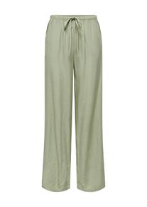 Jacqueline de Yong Schlupfhose JDY "JDYCAYA LINEN MW PANT WVN DIA", Damen, Gr. M, L&auml;nge 32, laurel oak, Web, Obermaterial: 90% Viskose, 10% Leinen, unifarben, lang, Hosen Schlupfhose, Sommerhose mit Leinen