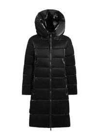 Steppmantel Khujo "Steppmantel Jilias6 Shiny", Damen, Gr. XS, schwarz, Obermaterial: 100% Polyester PES. Obermaterial: Futter: 100% Nylon NY. 100% Polyester PES., M&auml;ntel Steppmantel