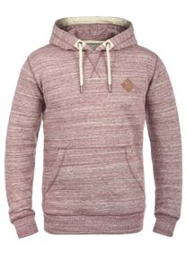!Solid Kapuzenpullover SOLID "Hoodie SDKevin", Herren, Gr. M, rot (wine rot), Web, Obermaterial: 93% Baumwolle CO. 7% Polyester PES., Pullover Kapuzenpullover