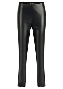 Lederhose Betty Barclay "Kunstleder-Leggings Slim Fit", Damen, Gr. 40, EURO, schwarz, Obermaterial: 50% Polyurethan PU. 50% Polyester PES., Hosen Lederhose