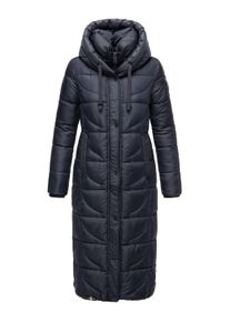 Steppmantel Navahoo "Steppmantel Waffelchen", Damen, Gr. XL, blau (navy), Obermaterial: 100% Polyester PES. Obermaterial: Futter: 100% Polyester PES. 100% Polyester PES., M&auml;ntel Steppmantel