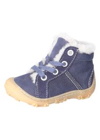 Winterstiefel Pepino BY RICOSTA "Elia WMS: weit", M&auml;dchen, Gr. 26, navy, Leder, Schuhe Winterstiefel, Lauflernschuh mit Warmfutter, Gr&ouml;&szlig;enschablone zum Download