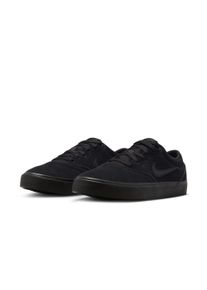 Sneaker Nike Sportswear "W CHARGE SUEDE", Damen, Gr. 39, schwarz, schwarz, schwarz, Leder, Schuhe Sneaker