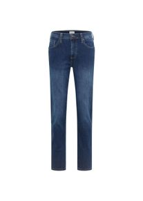 Comfort-fit-Jeans Mustang "Jeans Style Washington Straight", Herren, Gr. 31, N-Gr, blau (dunkelblau), Obermaterial: 99% Baumwolle CO. 1% Elasthan EL., Jeans Comfort-fit-Jeans