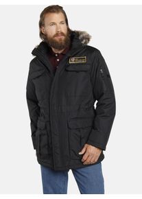 Winterjacke Jan Vanderstorm "Outdoorjacke AJAN", Herren, Gr. 54, schwarz, Obermaterial: 100% Polyamid ECONYL PA ECONYL., Jacken Winterjacke