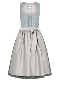 N&uuml;bler Dirndl N&Uuml;BLER "Midi Dirndl Efia", Damen, Gr. 52, EURO, blau, Obermaterial: 100% Polyester PES., Kleider Dirndl