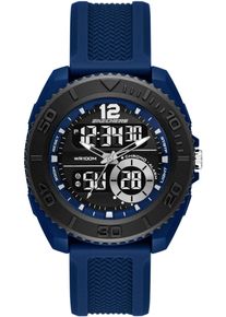 Chronograph Skechers "GREENCRAIG", blau, Armbanduhren, Herren, Chronograph, Quarzuhr, Armbanduhr, Herrenuhr, Silikonarmband, digital, analog