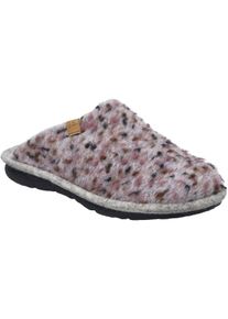 Hausschuh Josef Seibel "Lille 09, rosa-multi", Damen, Gr. 38, rosa (rosa, multi), Obermaterial: 100% Textilmaterial TEXMAT., Schuhe Hausschuh