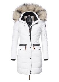 Steppmantel Navahoo "Steppmantel Paula", Damen, Gr. XL, wei&szlig;, Obermaterial: 100% Polyester PES. Obermaterial: Futter: 100% Polyester PES. 100% Polyester PES., M&auml;ntel Steppmantel