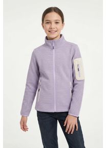 Fleecejacke Icepeak "KEMNATH JR", Kinder, Gr. 128, lila, Obermaterial: 100% Polyester, Jacken Fleecejacke, f&uuml;r Kinder und Jugendliche, schnell trocknendes Material