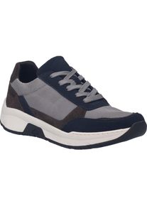 Sneaker Josef Seibel "Mitchell 05, ocean-multi", Herren, Gr. 49, blau (ocean, multi), Obermaterial: 80% Rindsleder Leather cow. 20% Textilmaterial TEXMAT., Schuhe Sneaker