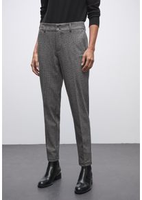 Webhose Street One, Damen, Gr. 34, L&auml;nge 30, schwarz, Web, Obermaterial: 66% Viskose, 22% Polyester, 10% Polyamid, 2% Elasthan. Futter: 100% Polyester, Jacquardmuster, slim fit lang, Hosen Webhose, mit elastischem Bund