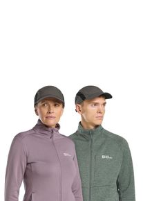 Flex Cap Jack Wolfskin "VENT CAP", Damen, Gr. L, flint, Materialmix, Caps Flex Cap