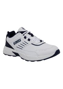 Sneaker K-Swiss "FARIO LTH", Herren, Gr. 45, wei&szlig;, indigo, Synthetik, Schuhe Sneaker