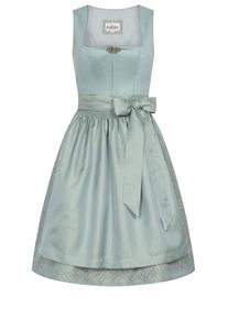 N&uuml;bler Dirndl N&Uuml;BLER "Dirndl Mini Gerlinde", Damen, Gr. 44, EURO, blau, Obermaterial: 100% Polyester PES., Kleider Dirndl