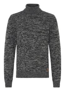 Rollkragenpullover Blend "Rollkragenpullover BHDami", Herren, Gr. M, schwarz, Obermaterial: 70% Baumwolle CO recyc.. 30% Polyester Pol. recyc.., Pullover Rollkragenpullover