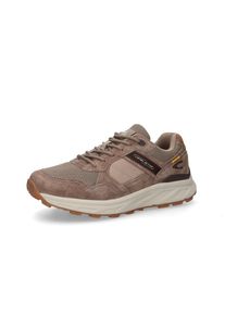Sneaker Camel Active, Herren, Gr. 46, hellbraun, Leder, Textil, Schuhe Sneaker, Schn&uuml;rschuh, Freizeitschuh, Halbschuh mit sportiver Laufsohle