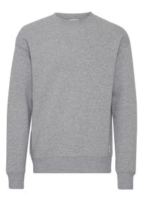 !Solid Longpullover SOLID "Sweatshirtpullover SDLenz", Herren, Gr. XXL, grau (light grau melange), Obermaterial: 60% Baumwolle CO. 40% Polyester PES., Sweatshirts Longpullover
