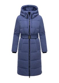 Steppmantel Navahoo "Steppmantel Herbstnebel 14", Damen, Gr. L, lila (blau violet), Obermaterial: 100% Polyester PES. Obermaterial: Futter: 100% Polyester PES. 100% Polyester PES., M&auml;ntel Steppmantel