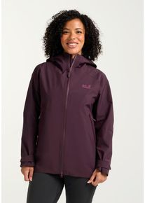 Funktionsjacke Jack Wolfskin "UNBOUND ADVENTURE 2L JKT W", Damen, Gr. M (38/40), amaranth, Obermaterial: 100% Polyester. Futter: 100% Polyester, Jacken Funktionsjacke