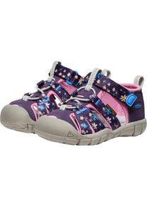 Sandale Keen "SEACAMP II CNX", M&auml;dchen, Gr. 23, daisies, mari, Synthetik, Schuhe Sandale
