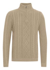 Troyer 11 Project "Troyer PRJamelien", Herren, Gr. L, beige (humus), Obermaterial: 100% Baumwolle CO recyc.., Pullover Troyer