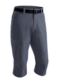 Caprihose Maier Sports "Jennisei", Herren, Gr. 58, Normalgr&ouml;&szlig;en, grau, 90% Polyamid, 10% Elasthan, Hosen Caprihose, kurze Hose Herren, luftige Wanderhose, leichte Outdoorhose, Reg Fit