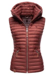 Steppweste Navahoo "Steppweste Shadaa", Damen, Gr. XL, rot (weinrot), Obermaterial: 100% Nylon NY. Futter: 100% Polyester PES. 100% Polyester PES., Westen Steppweste