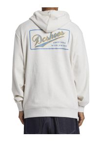 Hoodie DC Shoes "The Classic", Herren, Gr. M, grau (snow heather), Obermaterial: 55% Walkfrottier, 25% Walkfrottier, 20% Microfaser;, Sweatshirts Hoodie