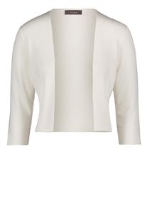 Bolero Vera Mont "Strickbolero langarm", Damen, Gr. XS, wei&szlig; (rohwei&szlig;), Obermaterial: 62% Viskose CV. 34% Polyamid PA. 4% Elasthan EL., Strickjacken Bolero