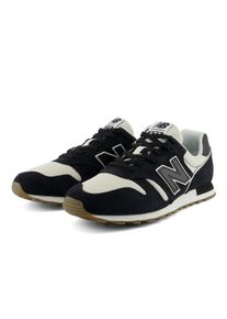 Sneaker New Balance "373", Herren, Gr. 44,5, schwarz, Leder, Synthetik, Textil, Schuhe Sneaker