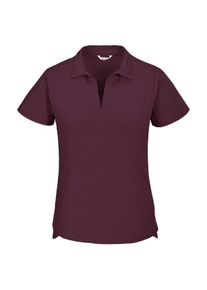 T-Shirt Killtec "KOS 21 WMN TSHRT", Damen, Gr. 36, lila, Oberstoff: 93% Polyester, 7% Elasthan, Shirts T-Shirt, Leichtes, schnelltrocknendes Shirt mit Streifen und femininer Passform