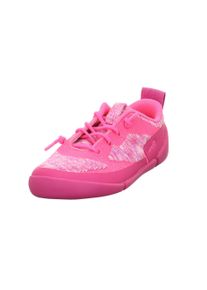 Slip-On Sneaker Superfit "VENTO WMS: weit", M&auml;dchen, Gr. 29, pink, Synthetik, Textil, meliert, Schuhe Slip-On Sneaker, Barfu&szlig;schuh, mit WMS-Weite weit V, Gr&ouml;&szlig;enschablone zum Download