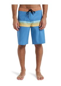 Boardshorts Quiksilver "Everyday Straight 20", Herren, Gr. 33(M/L), coronet blau retro stripe, Obermaterial: 100% Microfaser;, Hosen Boardshorts