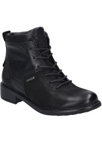 Stiefelette Josef Seibel "Selena 50, schwarz", Damen, Gr. 43, schwarz, Obermaterial: 100% Rindsleder Leather cow., Schuhe Stiefelette