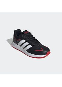 Sneaker adidas Sportswear "TENSAUR SWITCH KIDS", Damen, Gr. 38,5, bunt (core schwarz, cloud wei&szlig;, better scarlet), Synthetik, Textil, Schuhe Sneaker, f&uuml;r Kinder & Jugendliche