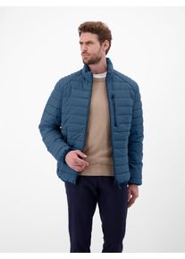 Steppjacke Lerros "Light-Weight Herren Steppjacke", Herren, Gr. L, blau (storm blau), 100% Polyester, Jacken Steppjacke, Wasserabweisend, atmungsaktiv, Brust- und Seitentaschen, unifarben